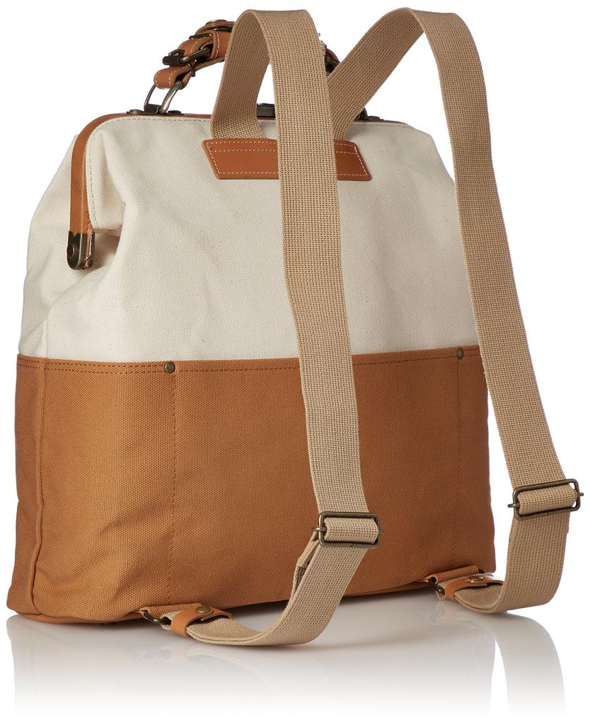 [Kiwada] Dulles Backpack, Canvas Combination [Kiwada] Cotton Shop Gosaburo, Made in Toyooka City, Hyogo Prefecture, the Mecca of Bags, Camel