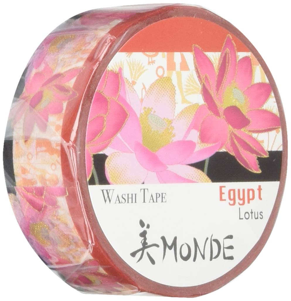Kamiiso Sangyo Masking Egypt 15mm x Tape, Lotus, 7m, GR-4009