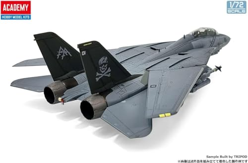 Academy 1/72 scale US Navy F-14B Tomcat VF-103 Jolly Rogers plastic model kit (12578)