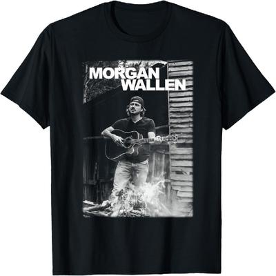 Official Morgan Wallen Guitar Photo T-Shirt