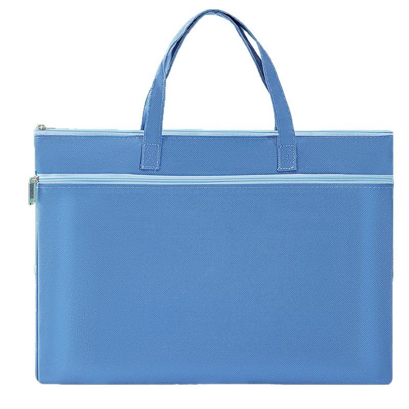 Waterproof Double Layer A4 Document Bag for Students & Prenatal Checkups with Customizable Logo