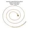 18k Gold Seahorse Pendant Necklace with Colorful Zircons - Women's Cute Animal Clavicle Chain