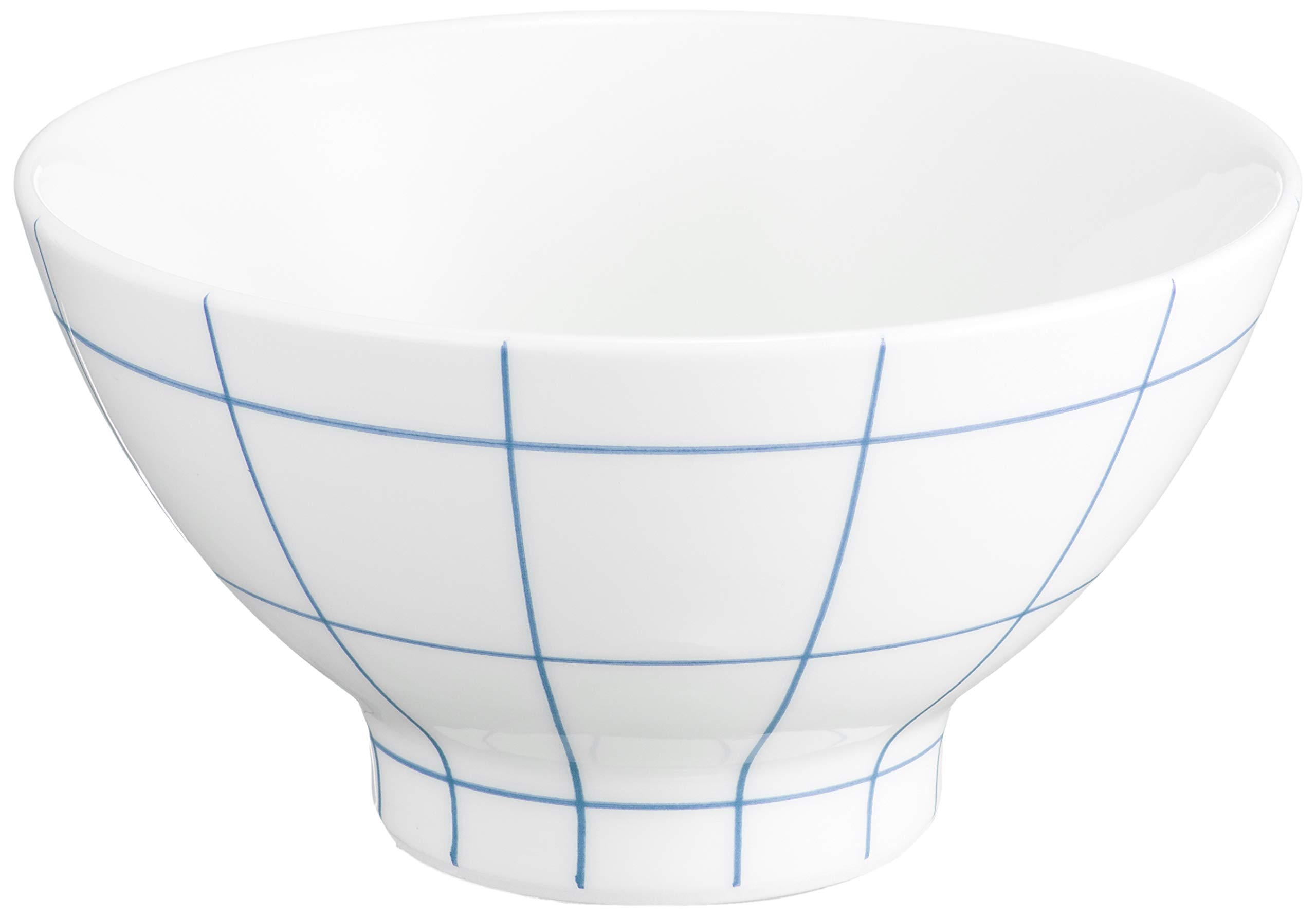 

Hasami ware rice checkered 45572 essence ball, pattern, blue, синий