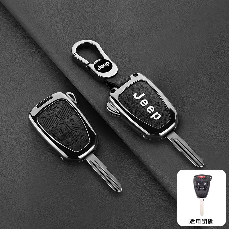 Mpxf10 Car Key Case Cover For Jeep Renegade Grand Cherokee Chrysler 300 PT Dodge JCUV Caliber Nitro Wrangler Compass Patriot Liberty