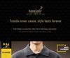 Men's Winter Heavyweight Henley Collar Retro Knit Sweater