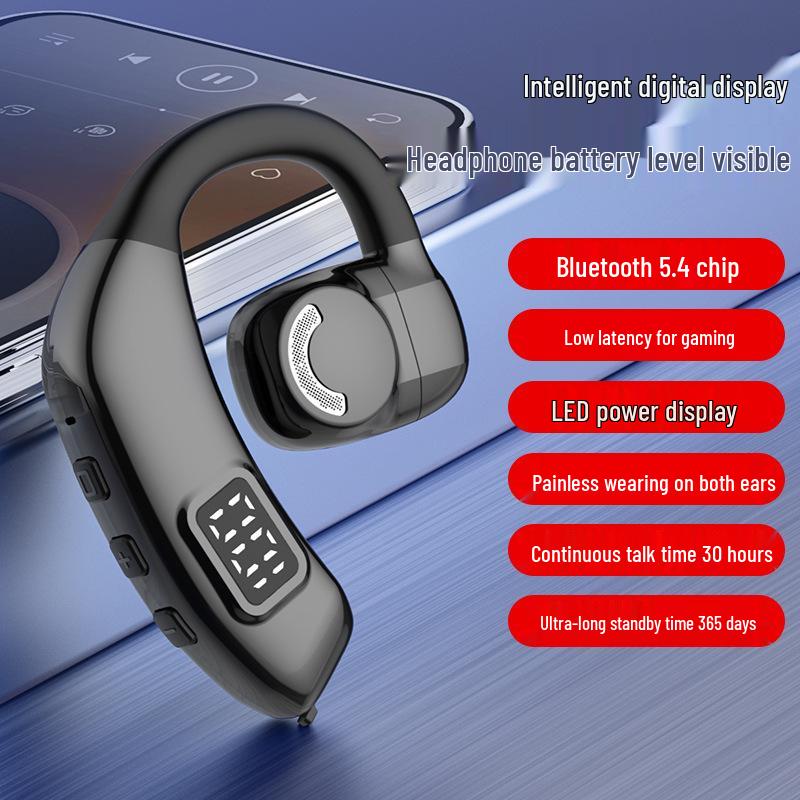 

X30 OWS Wireless Air Conduction Bluetooth Earphones with Long Standby & ENC Noise Reduction Color Box English чёрный