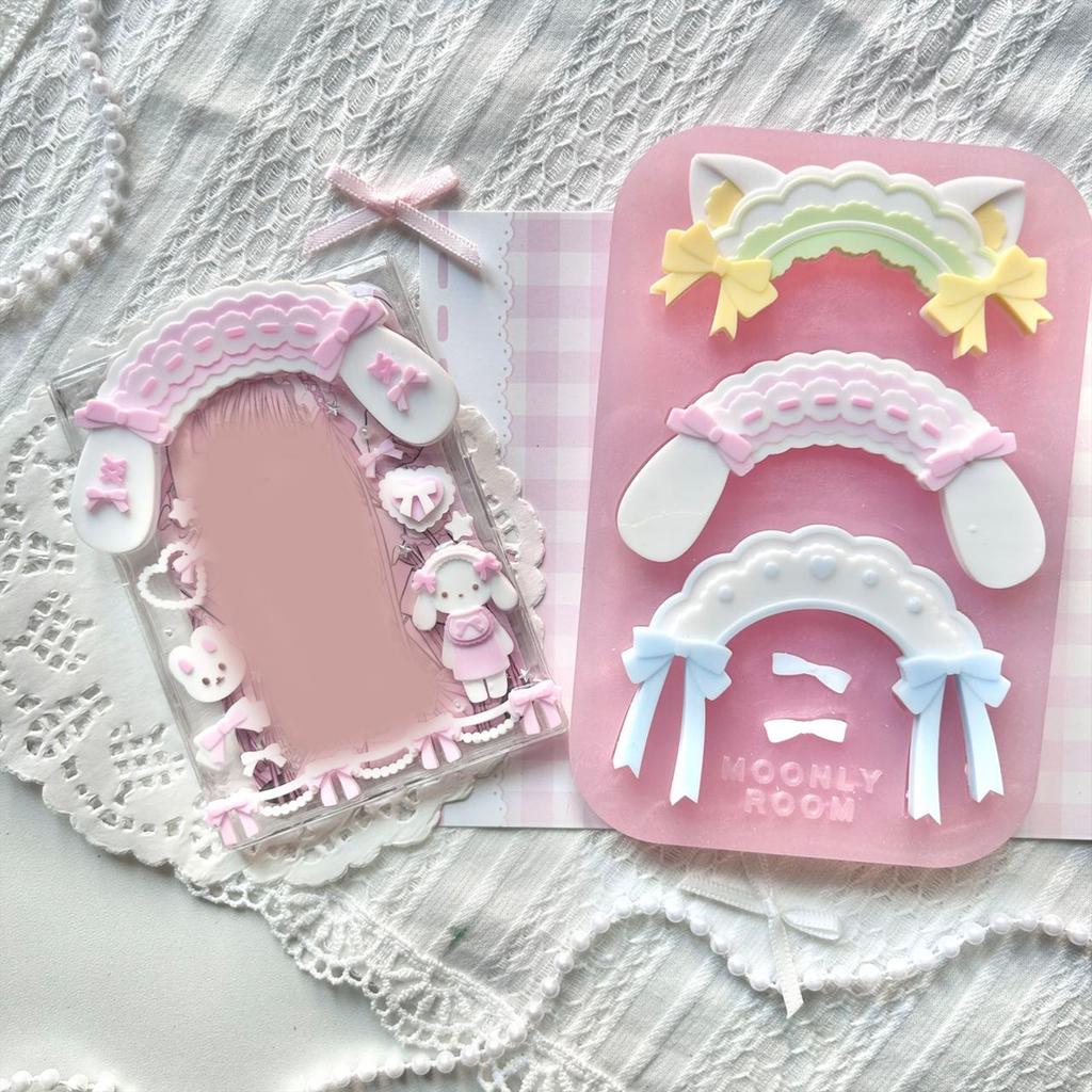 Practical Silicone Maid Headband Accessories Mould Unique Epoxy Resin Jewelry Making Molds for Crafting Enthusiasts