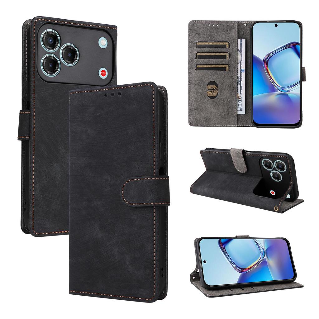 Flip Cases compatible for ZTE Blade V80 Design/nubia V80 Design, ZTE Blade V80 Vita Full-Body Protection with [RFID Blocking]