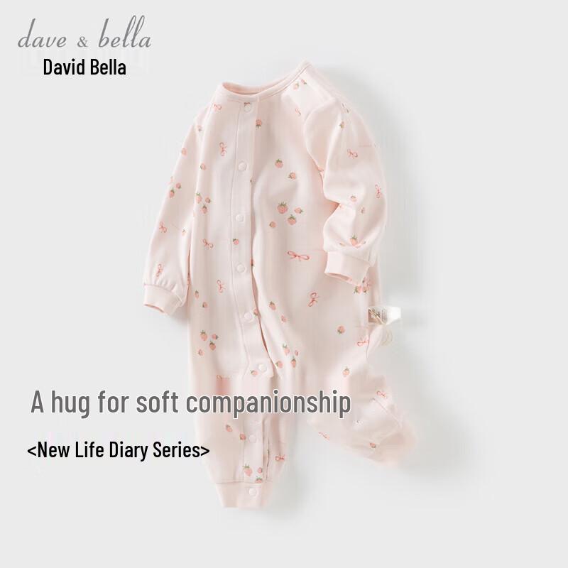 David Bella Baby Girl Spring Autumn Cotton Romper
