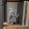 Huaqianguhh Funny Rocker Gnome Figurines, 3D Printed Musical Figurine with Guitar, Garden Decoration, Statue, Gift for Music Lovers