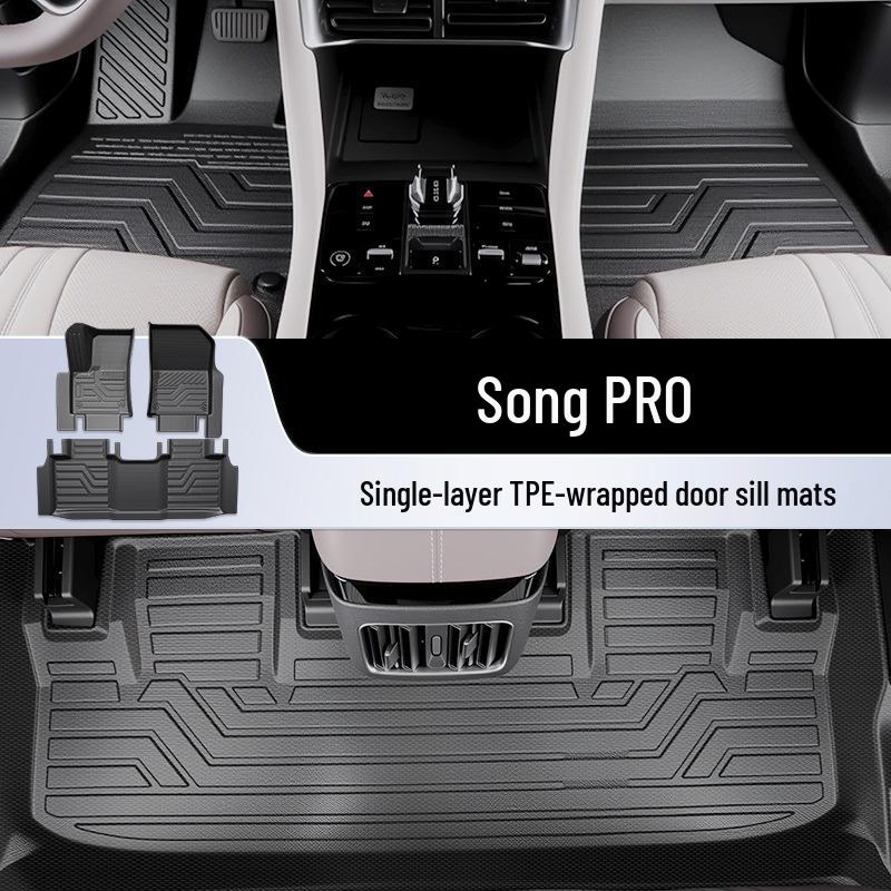 "2025 BYD Song PRO DMi Second Gen TPE Floor Mats - Full Coverage PRO Accessories”