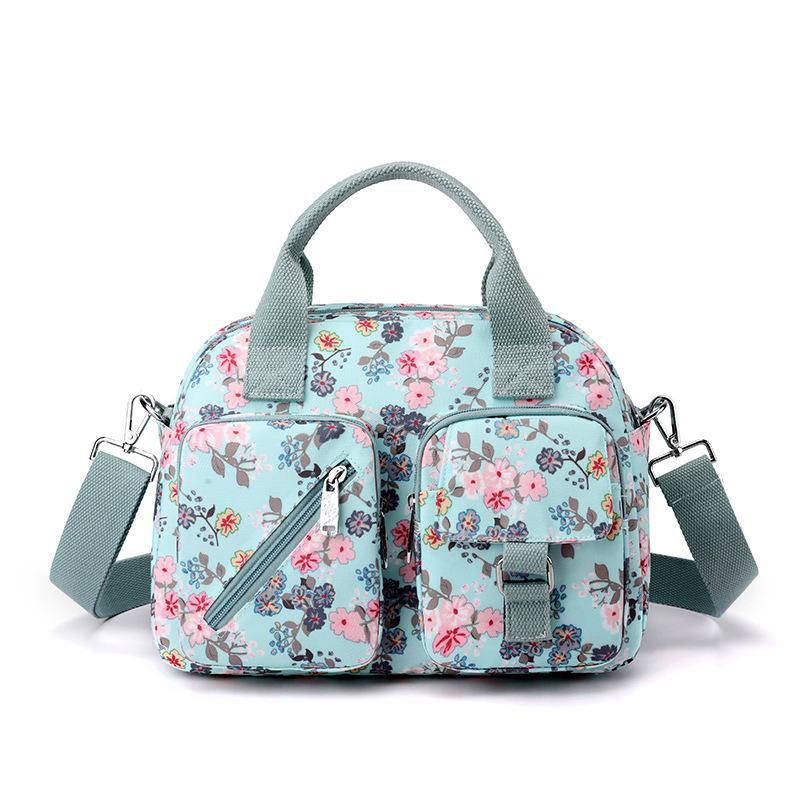 

New Nylon Canvas Women s Cloth Single Shoulder Diagonal Messenger Bag Large Capacity Crossbody Bags Middle and Elderly Leisure