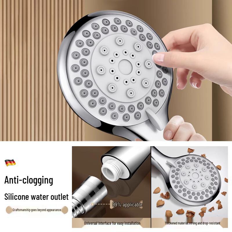 iLeddog High-Pressure Multi-Function Shower Head Set