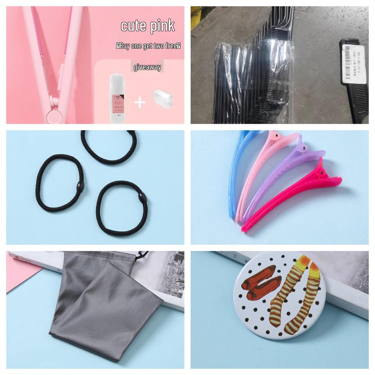 

Компактный выпрямитель и плойка двойного назначения для челки - Портативный мини-дизайн