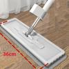 Serpillère plate à gratter humide/sèche avec opération mains libres pour un nettoyage facile des sols