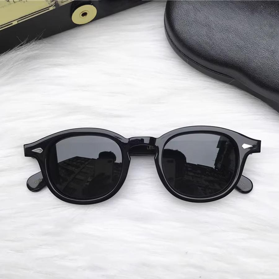Retro Polarized Sunglasses Men Women Unisex Acetate Frame Johnny Depp Lemtosh Brand Designer Style Sun Glasses For Male Oculos