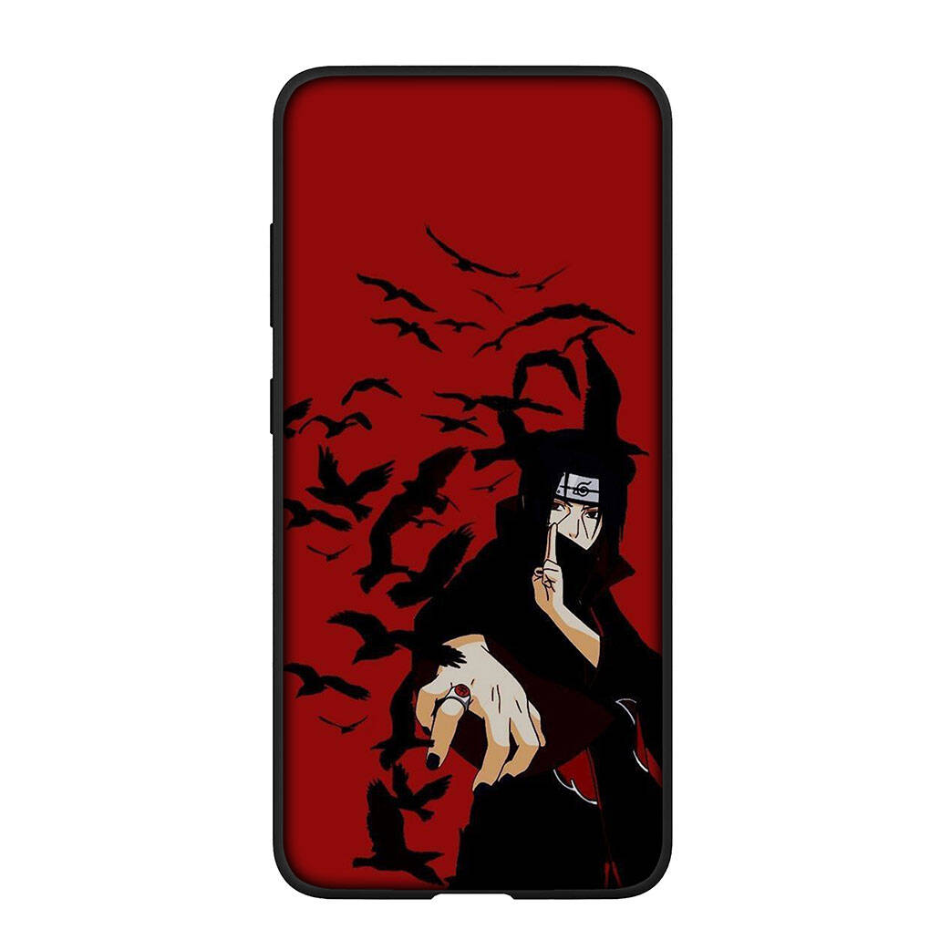 Handyhülle für iPhone 17 15 16 Plus Redmi Note 14 12 11 13 Pro Max Huawei P30 P20 Lite OPPO A60 A40 A80 A18 Akatsuki Comics Itachi Sasuke Naruto Hülle