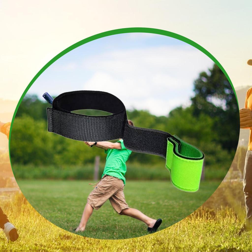 Softball Baseball Swing Training Strap Elastic Band Lightweight Improve Arm Strength Resistance