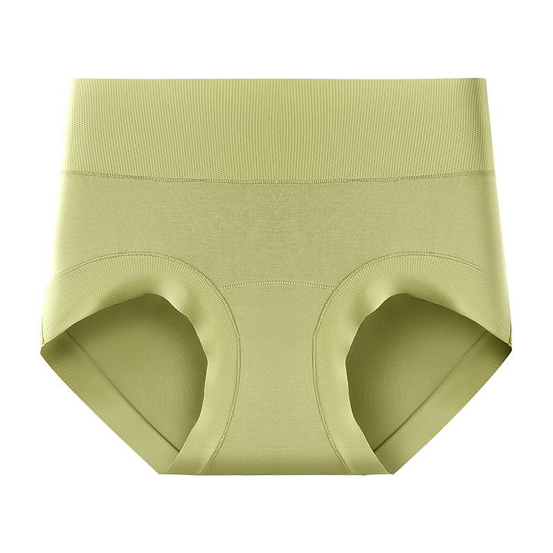 

Нетронутое завышенная талия утягивающее бедра женское нижнее белье 7A антибактериальное удлиненный шаговый шов шелковые треугольные трусики XL