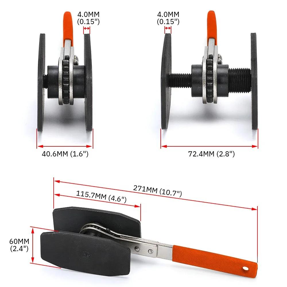 Car Ratchet Brake Piston Caliper Spreader Tool Stainless Steel Auto Ratchet Brake Piston Caliper Spreader Tool Motorcycle Tools