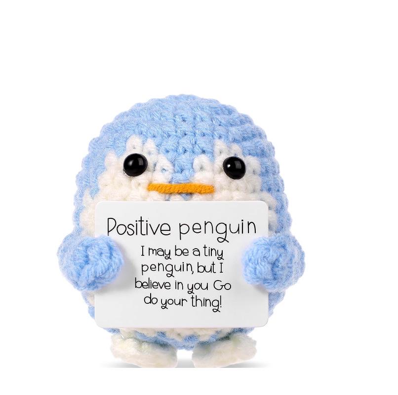 Handmade Crochet Dinosaur Doll - Quirky Yarn Knitted Home Decor