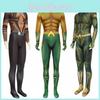 Aquaman Arthur Curry Cosplay Kostüm Bodysuit Perfekt für Halloween Cosplay**