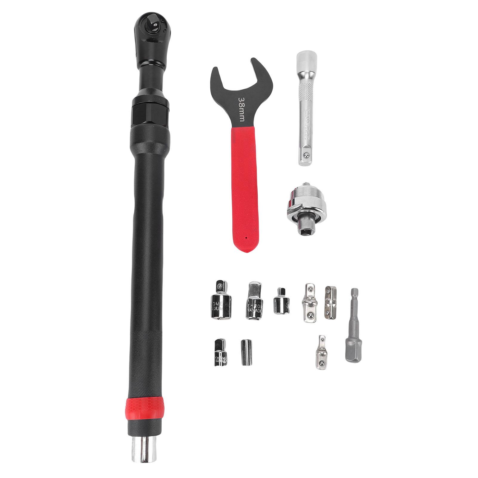 

Ratchet Extension Wrench Alloy Steel Impact Ratchet Extender with 3 8 Inch Adapter for Tight Space