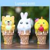 Figurines à collectionner Animal Glace Délicieux Mignon Shiba Inu Lapin Panda Décor de Bureau