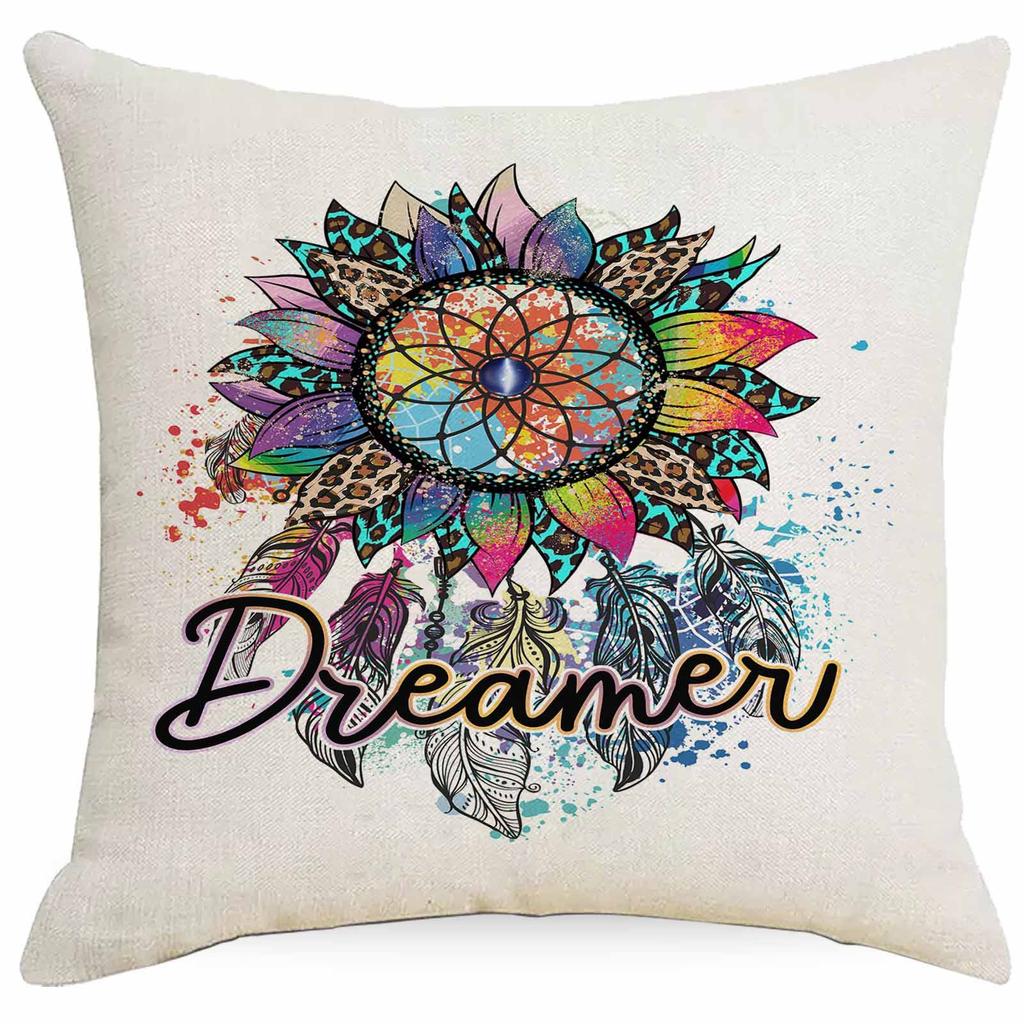 Cloth Dreamcatcher Series Cushion Cover Home Sofa Decoration Pillow Cover