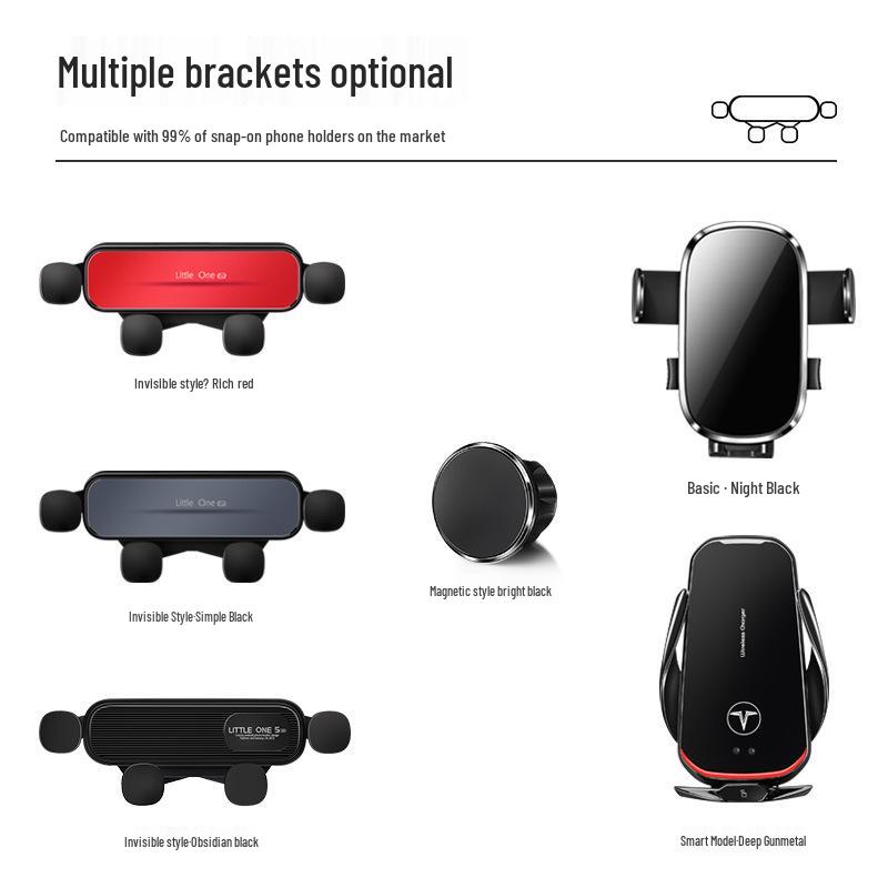 Car Mount & Storage Box for 2025 Equation Leopard Titanium 3 Special Screen Model