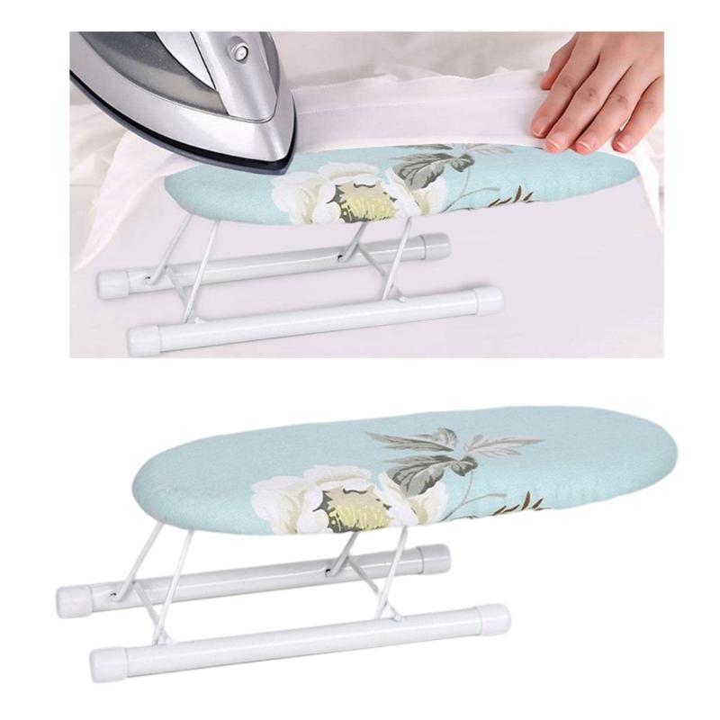 Foldable Ironing Board Lightweight Easy To Carry for Quick Touch On Shirts and Sleeves Cuffs, Neckline for Laundry