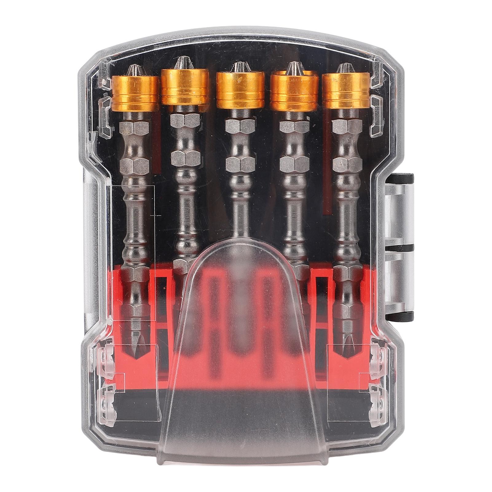 

Набор из 10 магнитных бит для отверток PH, 14-дюймовый шестигранный хвостовик S2, набор бит для электрической дрели