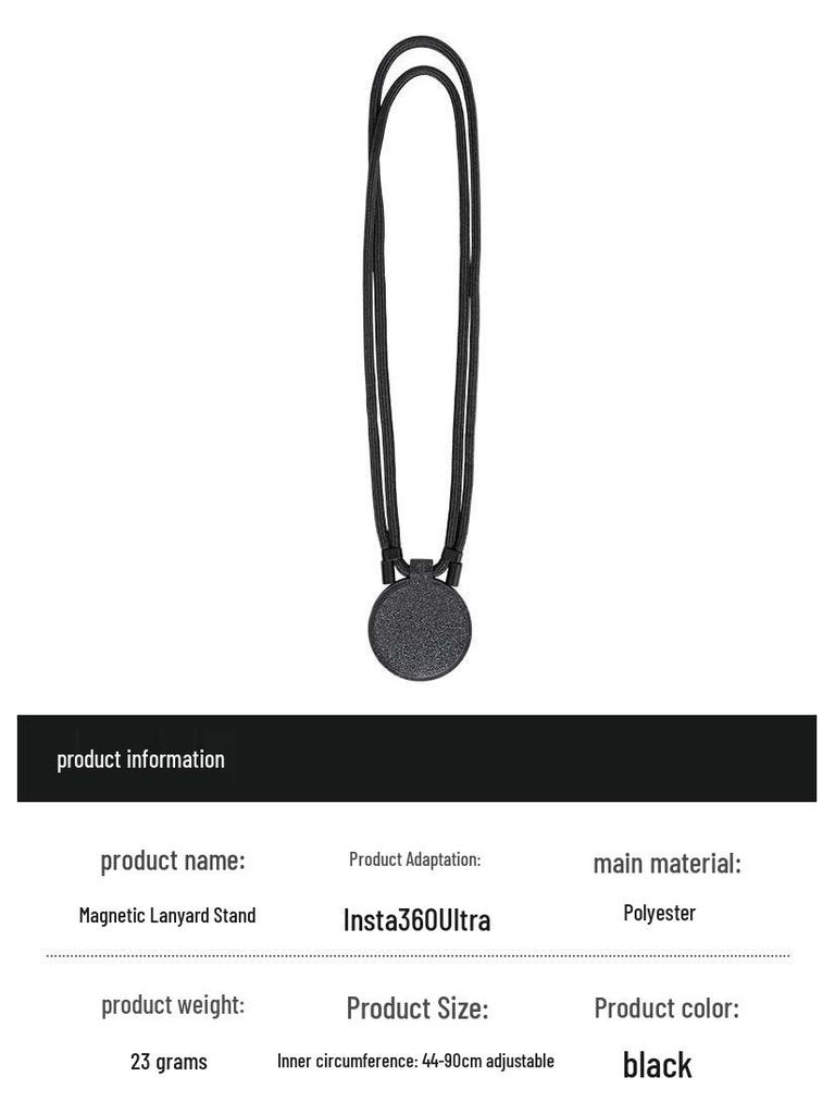 Insta360 GO Ultra Magnetic Lanyard & Quick Release Mount Accessories