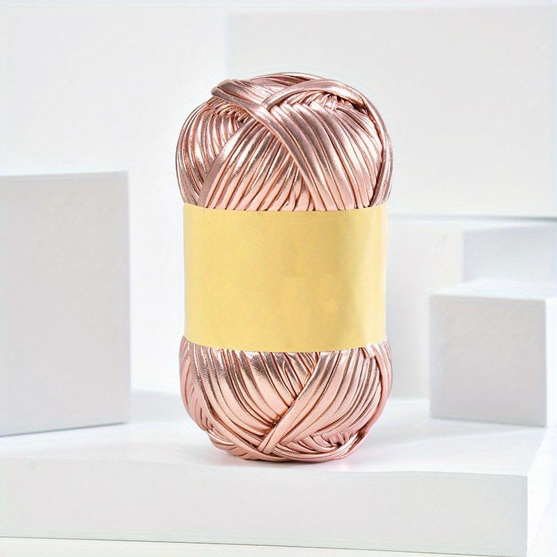 Imitation Leather Cloth Yarn Multi-Color Segment Dyed Jewelry Accessory Yarn Total 600g