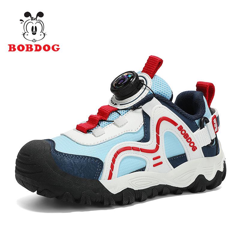 Babudou Girls' Leather Sports Shoes 2026 - Non-slip Autumn/Winter Outdoor Footwear for Kids