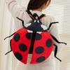 Divertente Creativo Cartone Animato Insetto Cicala Scarabeo Ape Coccinella Mantide Bambola di Peluche Zaino Marrone Verde Giocattolo Morbido Regalo Per Ragazzi e Ragazze
