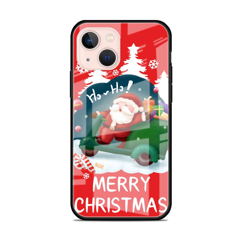 

Стеклянный чехол с рождественским рисунком снеговика для Apple iPhone 14 11 13 Pro 12 7 8 Plus SE 2022 XR X XS Max 6 6S закаленный чехол для телефона iPhone 14 Pro Max