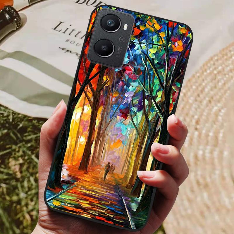 For Oppo A96 4G Case Phone Cover Soft Silicone TPU Back Cases for OppoA96 4G Case 6.51'' CPH2333 Coques for OPPOA96 A 96 Global