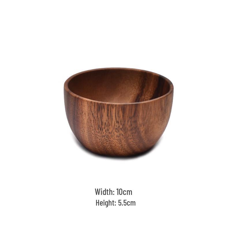 

Dirien Japanese Style Acacia Wood Serving Bowl