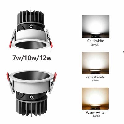 Round LED Downlight Spot Light Ceiling Lamp Durable Down Lights  Home