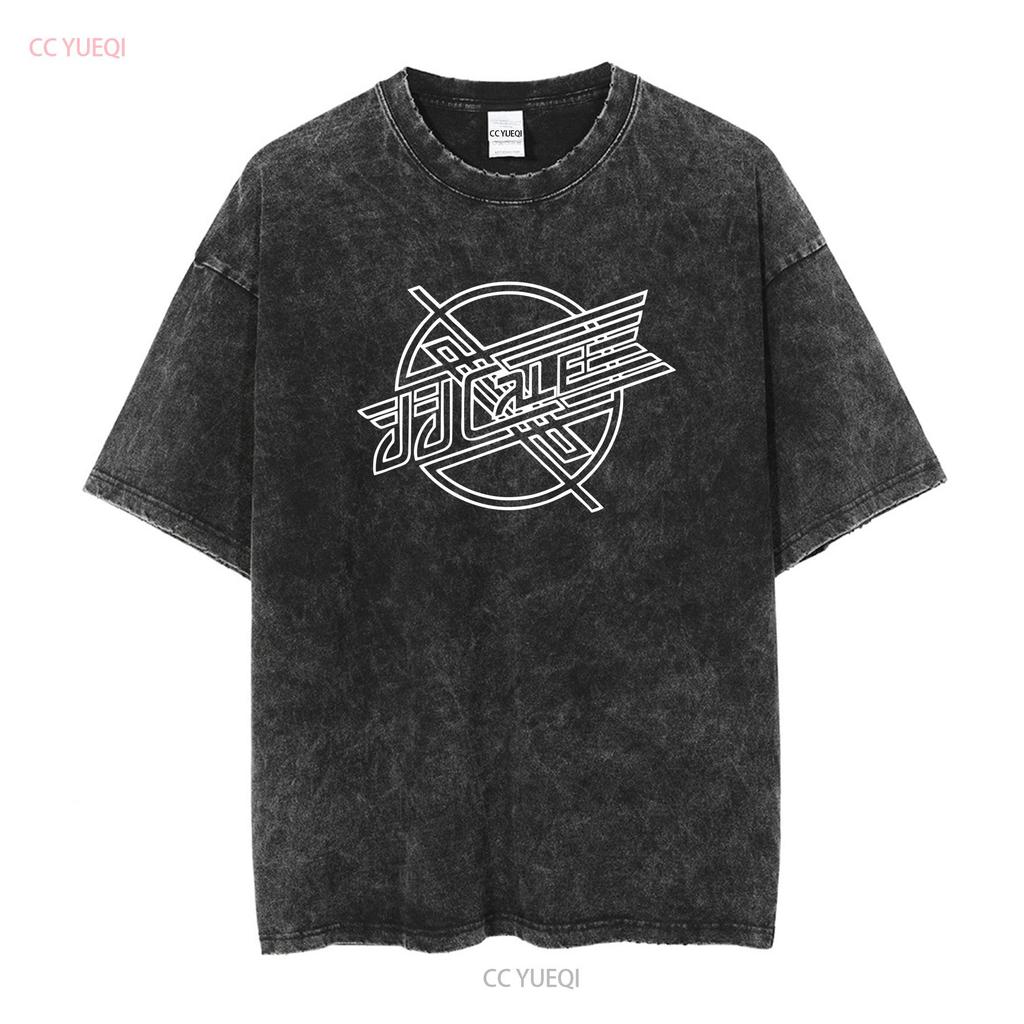 New JJ Cale Logo Essential T Shirt American Funny Size S 5xl Long or Short Sleeves Vintage Washed Stylish Unisex Soft Slightly