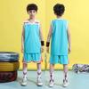 Children's basketball uniform set, for boys, elementary school students, competition training, summer boys, girls, summer printing