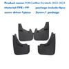 FOR cadillac Escalade   2024 Mudguard Fender Mud Flap Guards Splash Mudflaps Car Accessories Front Rear 4pcs
