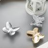 1pc Furniture Hardware Butterfly Bee Door Pulls Wardrobe Pulls Cabinet Drawer Cabinet Door Handle Zinc Alloy Single Hole
