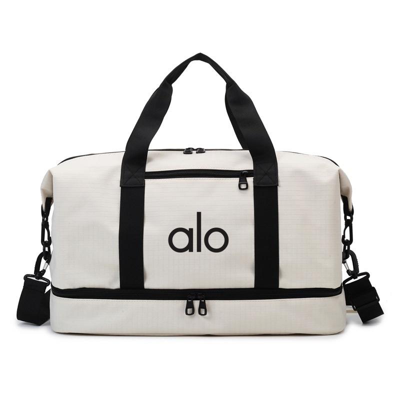 Sports and Leisure Independent Shoe Compartment Handbag for Women, Large-capacity Travel Bag, Shoulder and Crossbody Luggage Bag Alo Male