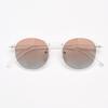 Round Frame UV Resistant Glasses Classic Driving Sunglasses Lightweight Casual Eyewear  Travel