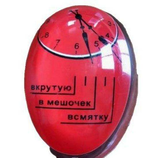 Creative Kitchen Egg Timer: Boiled, Raw, and Cooked Egg Observer