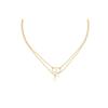 Resin, Faux Crystal Necklaces Women's Gold N1389PTCCY
