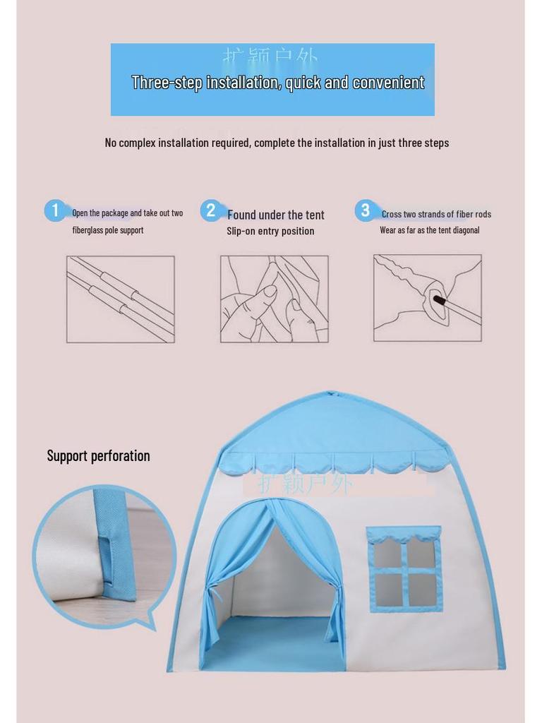 Butterfly Blossom Outdoor Play Tent for Kids