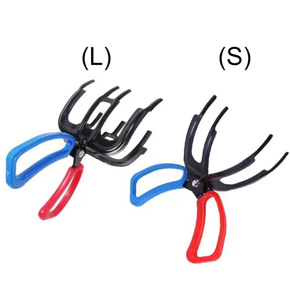 2/3 Teeth Metal Fishing Pliers Multifunctional Fish Control Clamp ABS Angling Fishing Pliers Fishing Tools Tackle